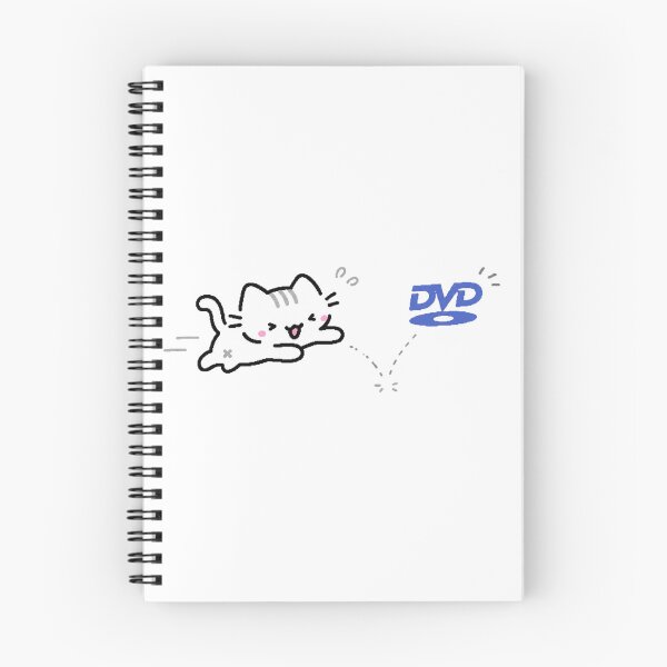 Item preview, Cute Cat Chasing DVD Logo Y2K Retro Internet Nostalgia designed and sold by TrxshWear.