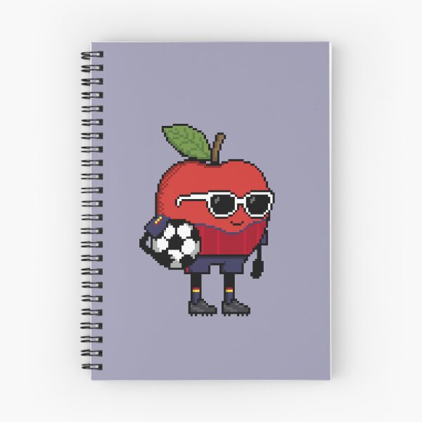 Item preview, Apple Pixel in a Soccer Uniform 26 designed and sold by White Rim Mates.