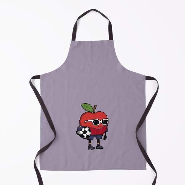 Item preview, Apple Pixel in a Soccer Uniform 26 designed and sold by White Rim Mates.