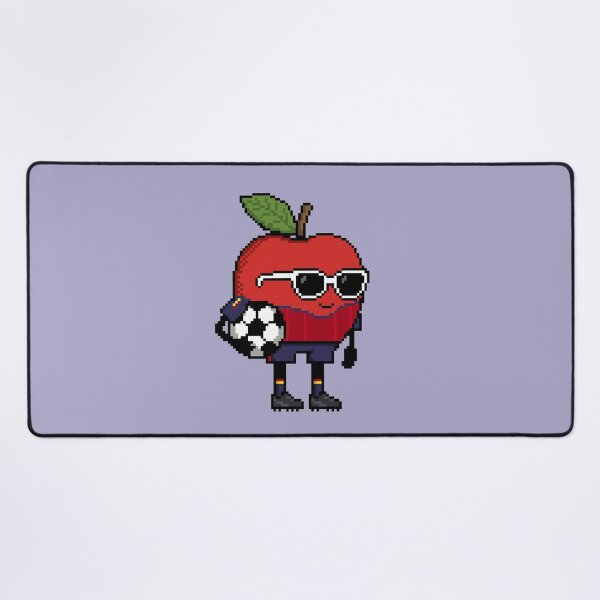 Item preview, Apple Pixel in a Soccer Uniform 26 designed and sold by White Rim Mates.