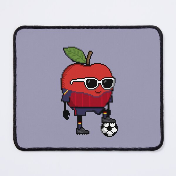 Item preview, Apple Pixel in a Soccer Uniform 27 designed and sold by White Rim Mates.