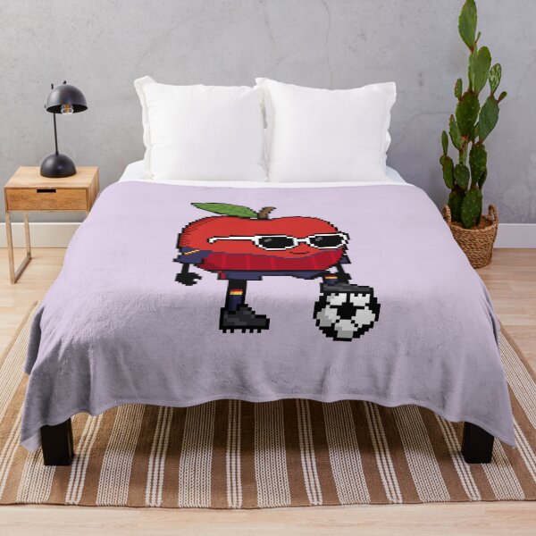 Item preview, Apple Pixel in a Soccer Uniform 27 designed and sold by White Rim Mates.