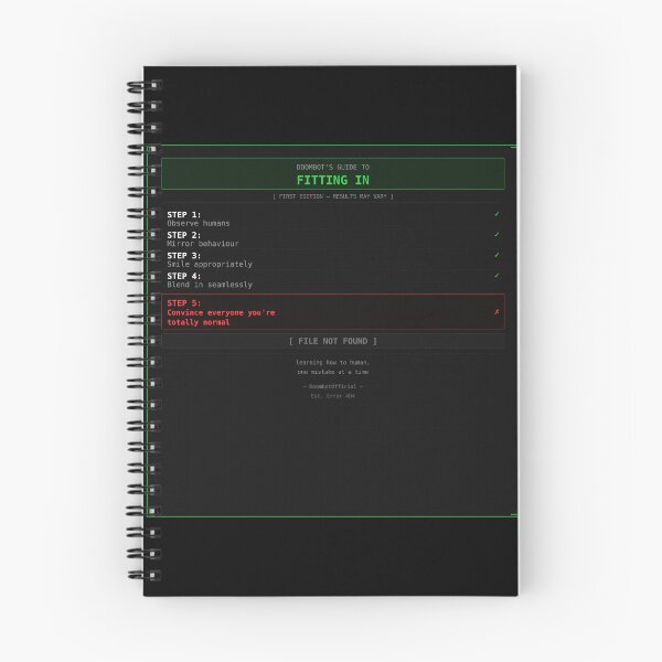 Item preview, Doombot — Guide to Fitting In designed and sold by DoombotOfficial.