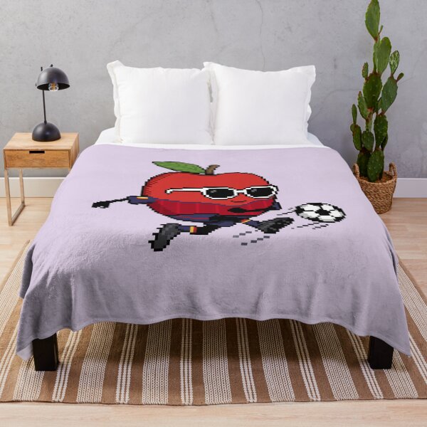 Item preview, Apple Pixel in a Soccer Uniform 28 designed and sold by White Rim Mates.