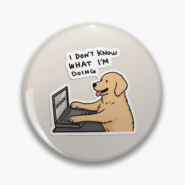 Item preview, Dog At Work With Clueless Smile designed and sold by kelvinmunene13.