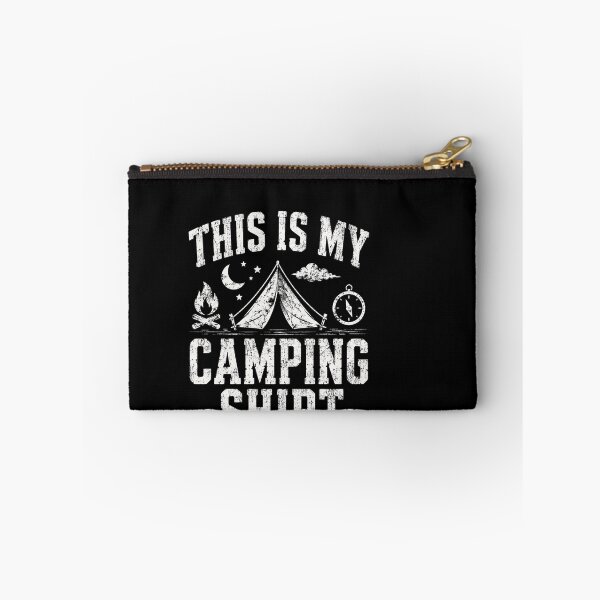 Item preview, This Is My Camping Shirt Funny Campfire Adventure Graphic Design designed and sold by msaloyach.