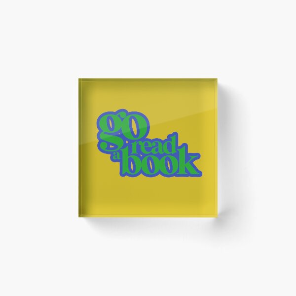 Item preview, go read a book designed and sold by alegnacreates.