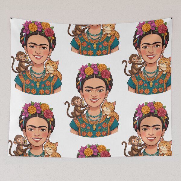 Item preview, Frida Kahlo’s smile designed and sold by Arte Cartoon From TagTeam Group.