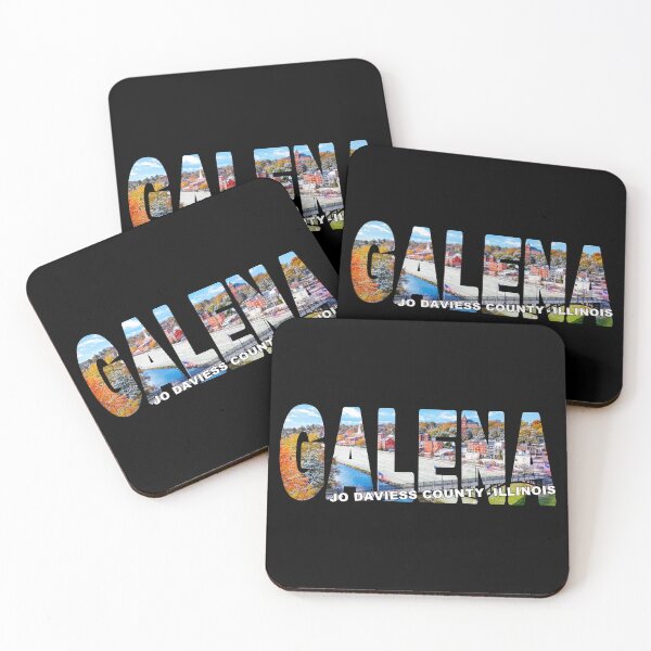 Item preview, GALENA Jo Daviess County Illinois - Historic Town Fall Snow Sunny Day designed and sold by Adam Gormley.
