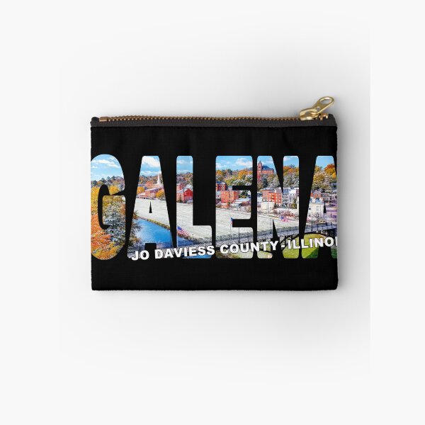 Item preview, GALENA Jo Daviess County Illinois - Historic Town Fall Snow Sunny Day designed and sold by Adam Gormley.