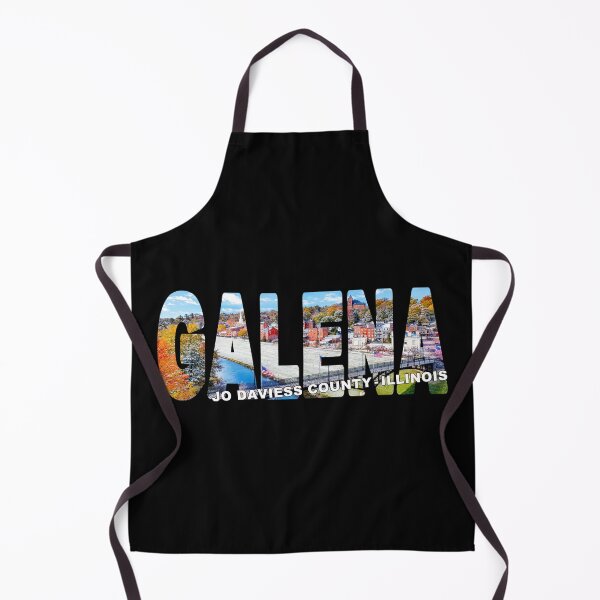 Item preview, GALENA Jo Daviess County Illinois - Historic Town Fall Snow Sunny Day designed and sold by Adam Gormley.