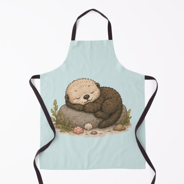 Item preview, Sleepy Sea Otter Pup designed and sold by MellowMunchkins.