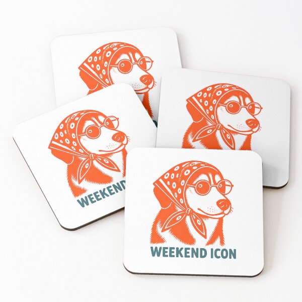 Item preview, Weekend Icon Retro Dog Babushka designed and sold by HBDStudio.