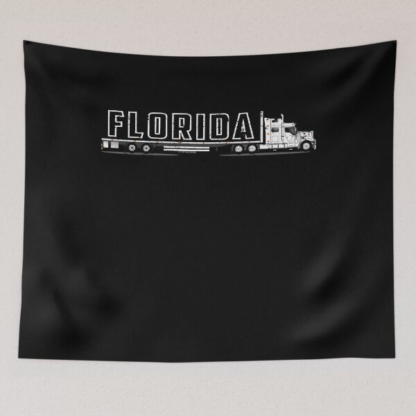 Item preview, For Flatbed Truck Drivers Florida CDL Truck Shirt designed and sold by shoppzee.
