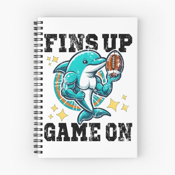 Item preview, Fins Up Game On - Football Dolphins Gift designed and sold by arantxase.