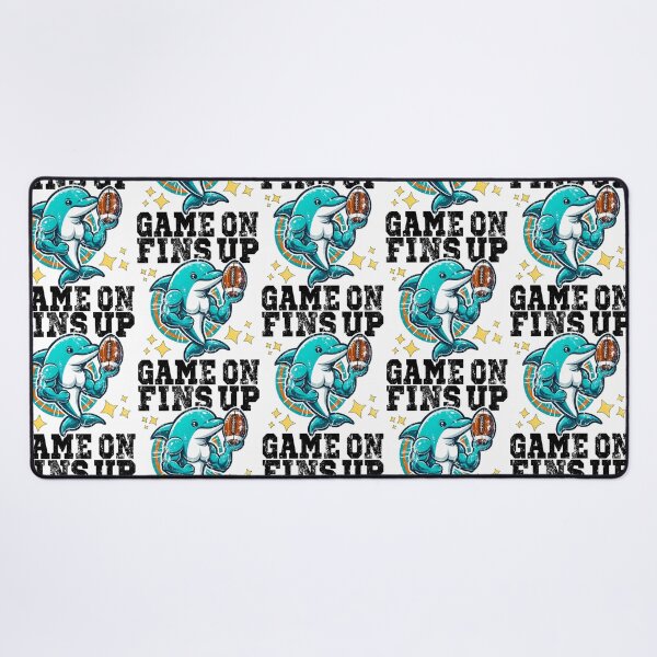 Item preview, Fins Up Game On - Football Dolphins Gift designed and sold by arantxase.