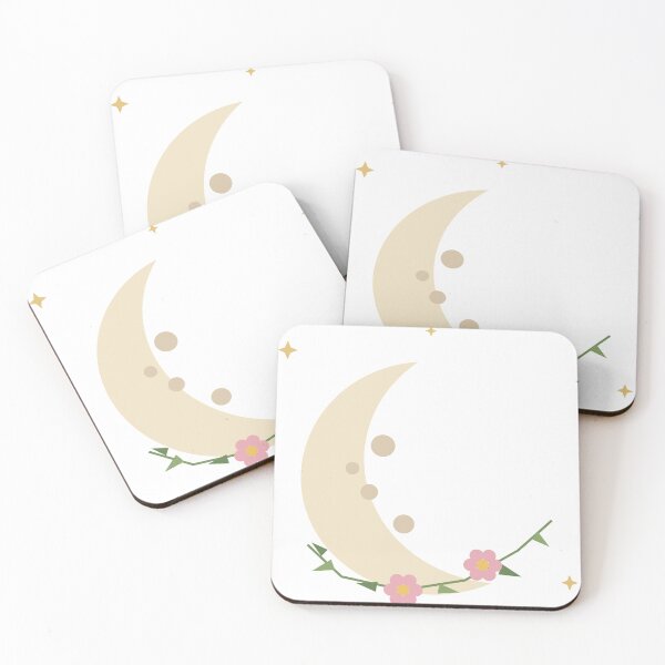 Item preview,  Crescent Moon Botanical Vine Art Print designed and sold by QuirkyCartel.