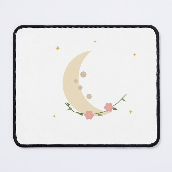Item preview,  Crescent Moon Botanical Vine Art Print designed and sold by QuirkyCartel.