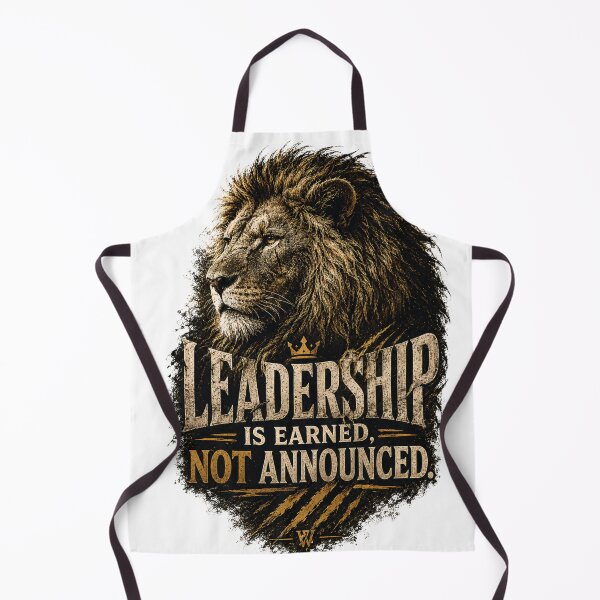 Item preview, Leadership Is Earned Not Announced designed and sold by Presshue.