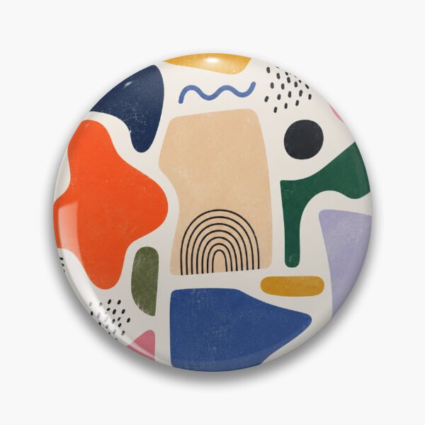 Item preview, Organic Earthy Cutouts - Abstract Boho Shapes Pattern designed and sold by milena-d98.