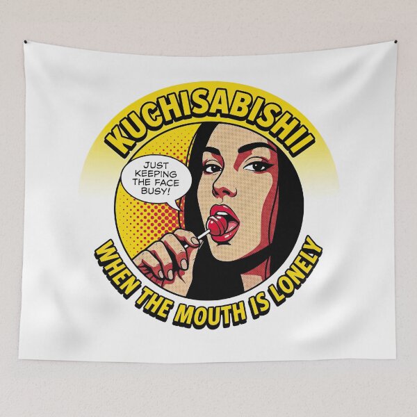 Item preview, Kuchisabishi Pop Art – When the mouth is lonely designed and sold by The Anti-Utopian.
