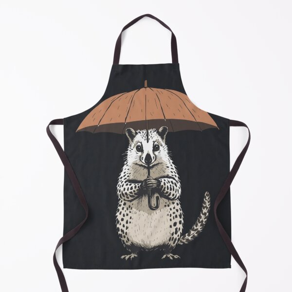 Item preview, Rainy Night Critter With Umbrella designed and sold by Designs By Ms Mal_Tas.