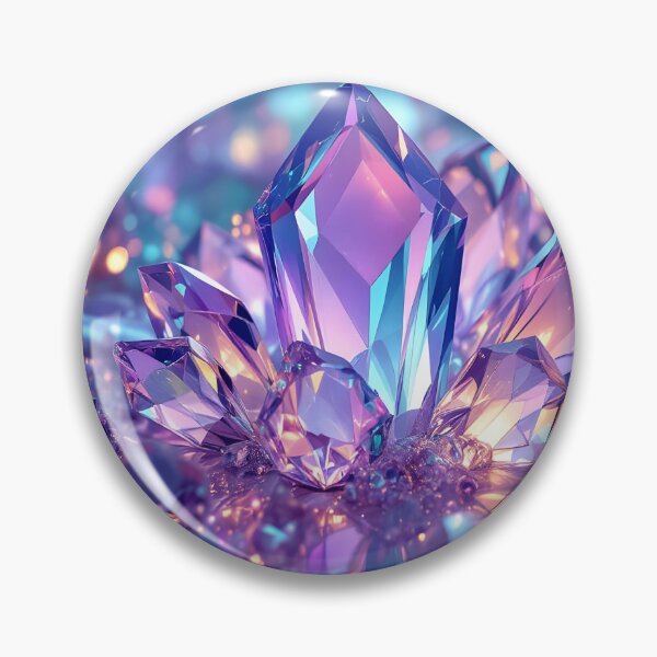 Item preview, Radiant Prism Crystal Glow 4K designed and sold by DreamyWallVibes.