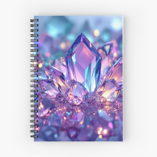 Item preview, Radiant Prism Crystal Glow 4K designed and sold by DreamyWallVibes.