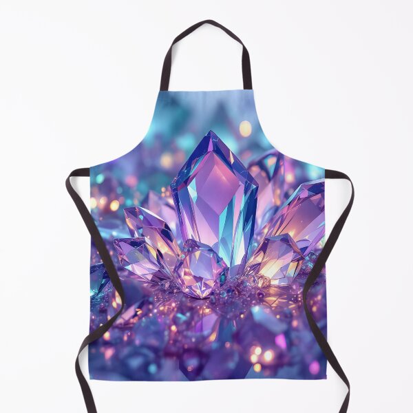 Item preview, Radiant Prism Crystal Glow 4K designed and sold by DreamyWallVibes.
