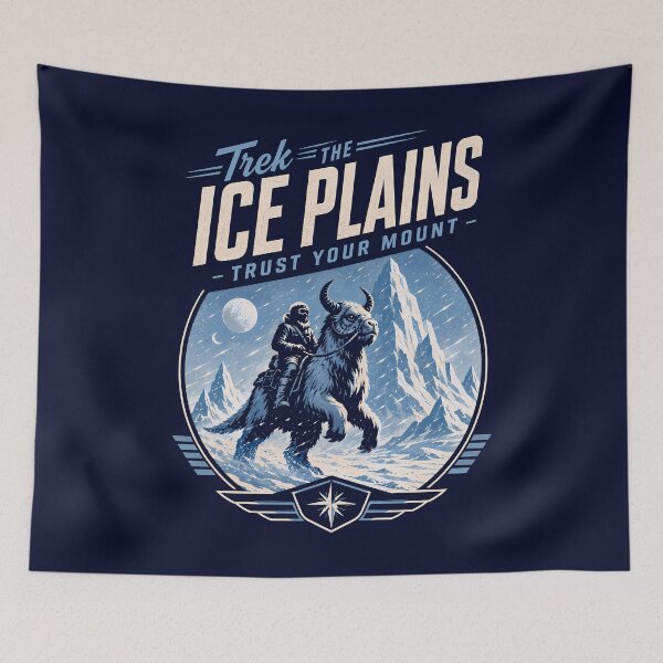 Item preview, Ice Plains Safari Poster designed and sold by agearb.