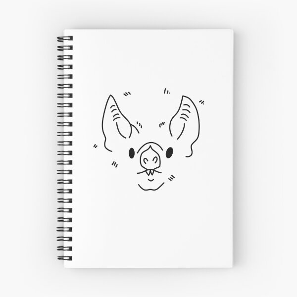 Item preview, Minimalist vampire bat face designed and sold by Bloom & Stick.