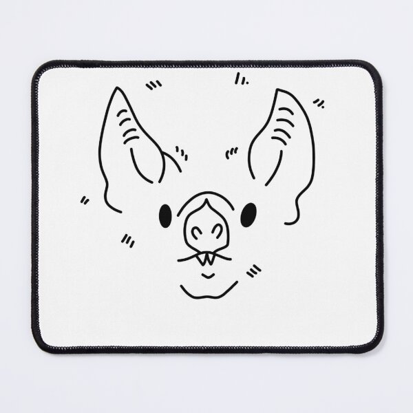 Item preview, Minimalist vampire bat face designed and sold by Bloom & Stick.