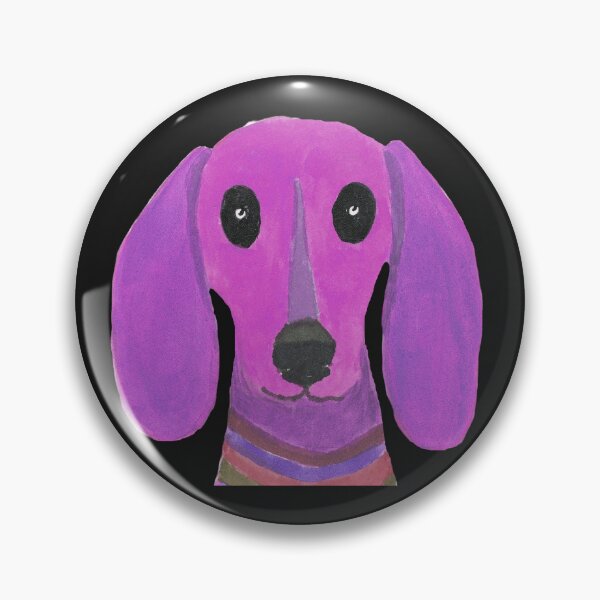 Item preview, Cute purple puppy designed and sold by Jill Brooke.