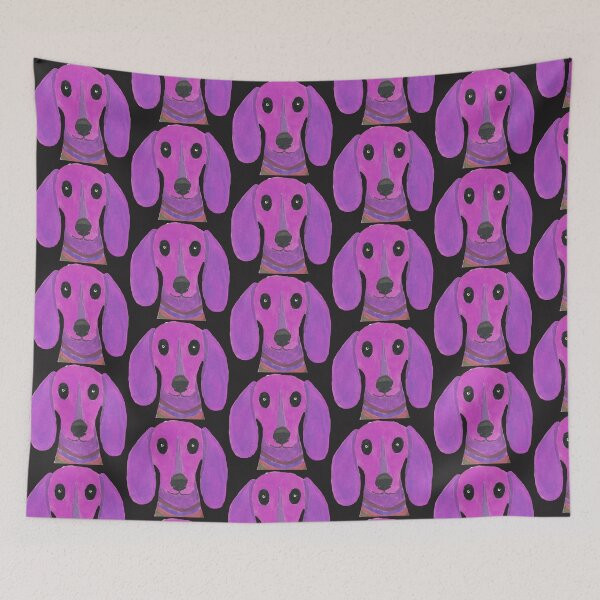 Item preview, Cute purple puppy designed and sold by Jill Brooke.