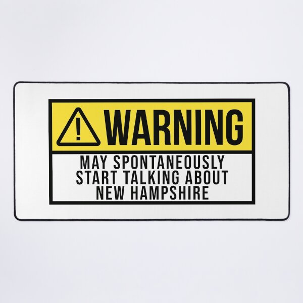 Item preview, New Hampshire Warning designed and sold by XCIV.