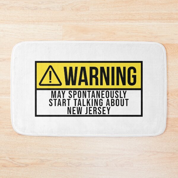 Item preview, New Jersey Warning designed and sold by XCIV.