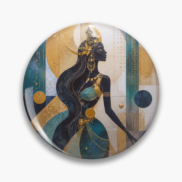 Item preview, Mystical goddess Nyai Loro Kidul painting. designed and sold by GalleryKauffeld.