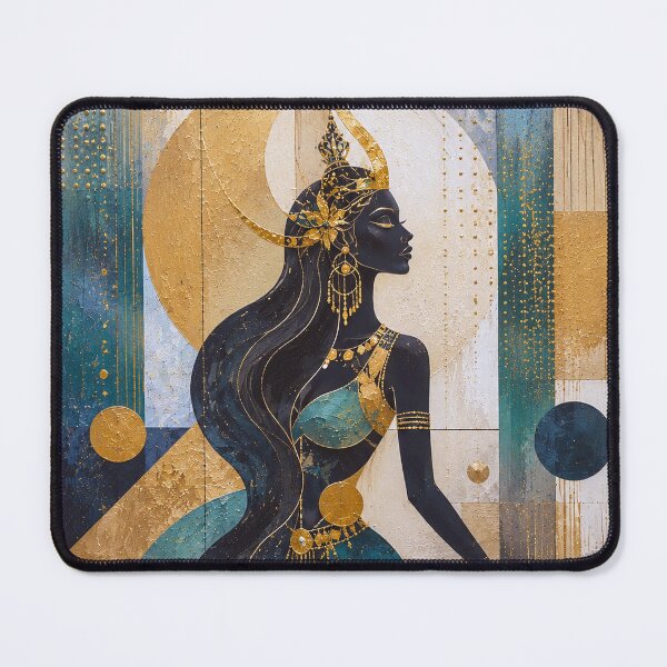 Item preview, Mystical goddess Nyai Loro Kidul painting. designed and sold by GalleryKauffeld.