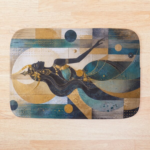 Item preview, Mystical goddess Nyai Loro Kidul painting. designed and sold by GalleryKauffeld.
