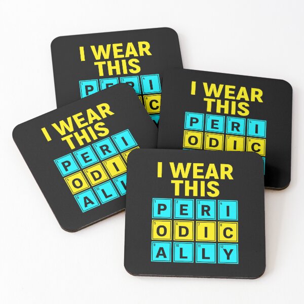Item preview, Nerd I Wear This Periodically - JUL-201 designed and sold by noberic.
