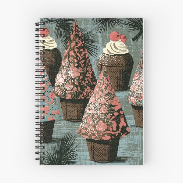 Item preview, Vintage Style Christmas Tree Cupcake Art designed and sold by colorful-white.