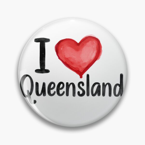 Item preview, I Love Queensland Australia  designed and sold by PamLeeDesign.