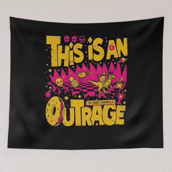 Item preview, This Is An Outrage designed and sold by Theaurore.