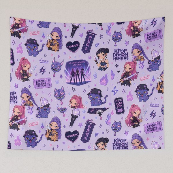 Item preview, Pastel Idol Fantasy | Cute Pop Star & Monster Slayer Aesthetic | Gen Z Kawaii Art designed and sold by flowerpower999.
