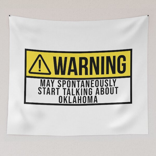 Item preview, Oklahoma Warning designed and sold by XCIV.