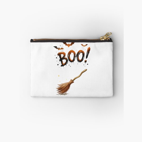 Item preview, Bruja de Halloween, escoba ¡BU! designed and sold by Ms. Iryna.