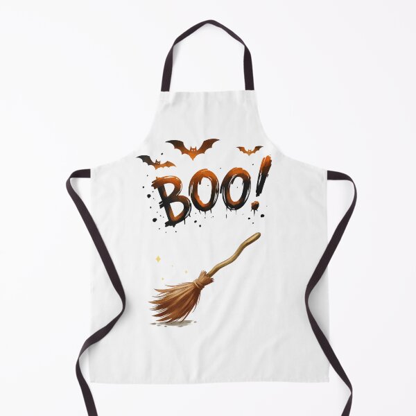 Item preview, Halloween Witch Broom BOO designed and sold by Ms. Iryna.