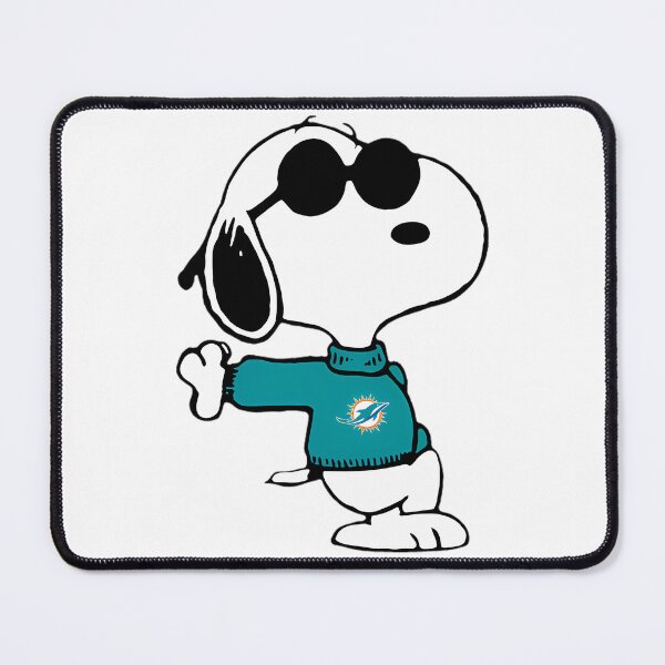 Item preview, Cool Snoopy Miami Dolphins Football designed and sold by arantxase.