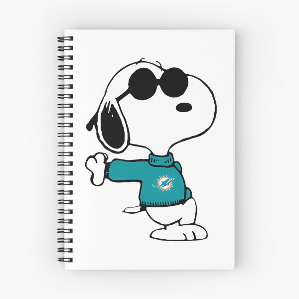 Item preview, Cool Snoopy Miami Dolphins Football designed and sold by arantxase.