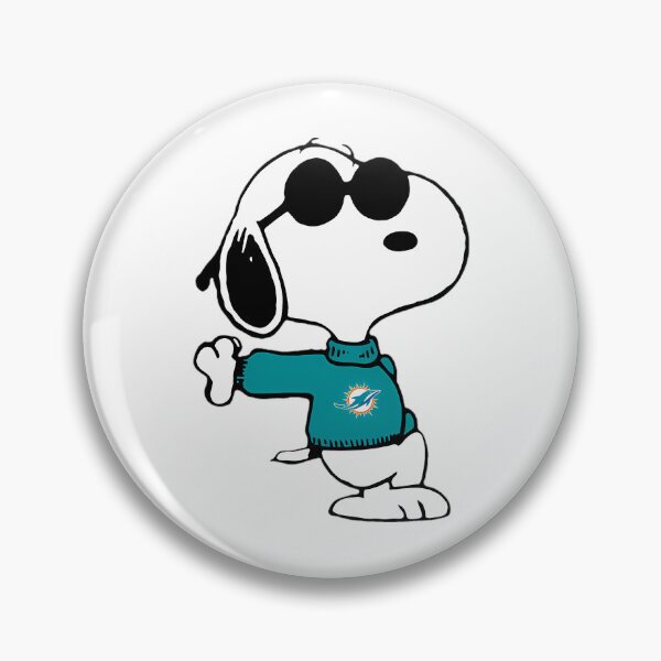 Item preview, Cool Snoopy Miami Dolphins Football designed and sold by arantxase.